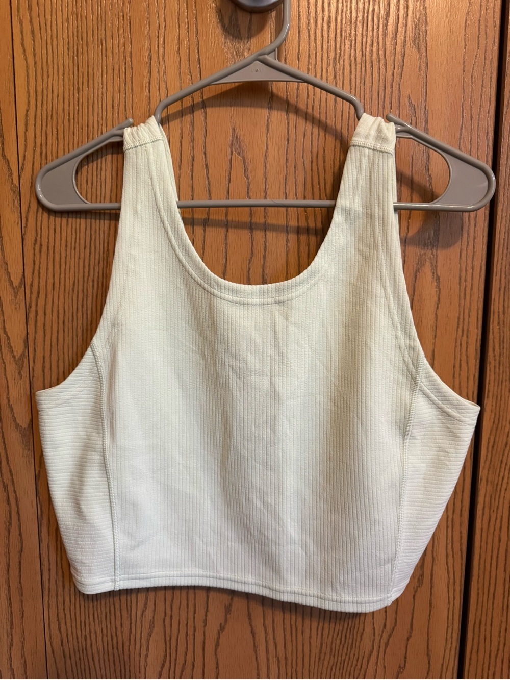 Lululemon Ribbed Softstreme Cropped Tank Top - Kohlrabi Green